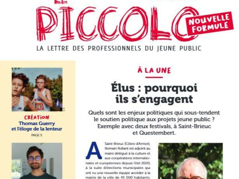 Le Piccolo : Lettre des professionnels du jeune public